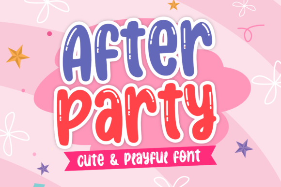 After Party: A Joyful Display Font for Creative Branding