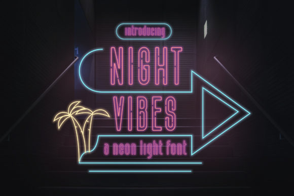 Bring Your Brand to Life with Night Vibes Font