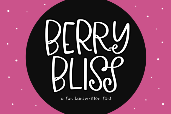 Discover Berry Bliss: A Charming Font for Editorial Design