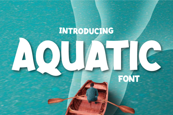 Discovering Aquatic: A Charming Display Font for Editorial Design