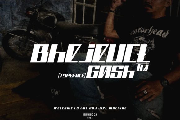 Enhance Your Brand with Bhejeuct Gash: A Bold, Futuristic Font