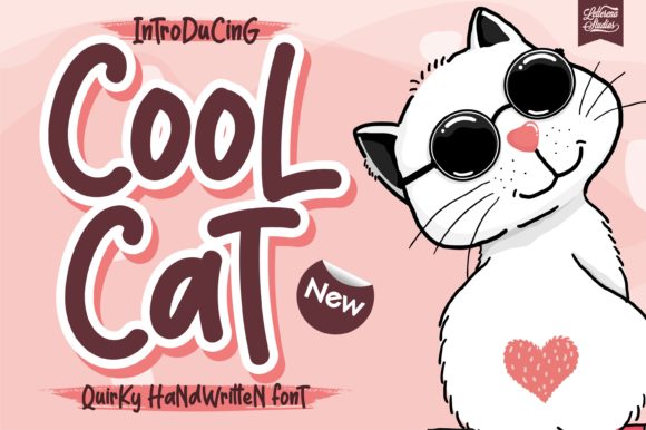 Enhance Your Brand with Cool Cat: A Quirky Display Font