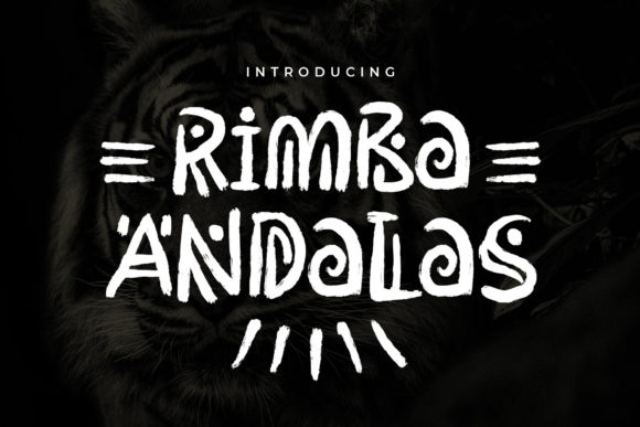 Explore Rimba Andalas: A Unique Display Font for Creative Campaigns