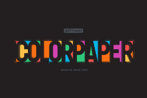 Exploring Color Paper: A Unique Display Font for Branding