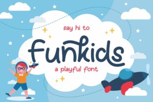Fun Kids: A Playful Display Font for Creative Publishing