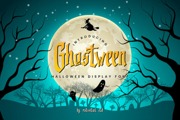 Ghostween: A Spooky Yet Stylish Display Font