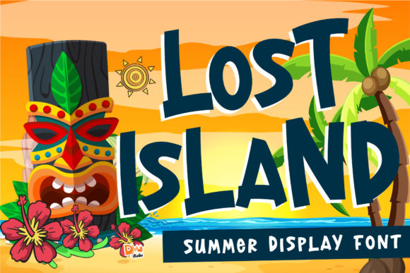Lost Island: A Bold Display Font for Eye-Catching Campaigns