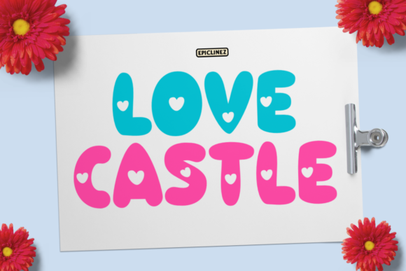 Love Castle: A Playful Display Font for Eye-Catching Campaigns