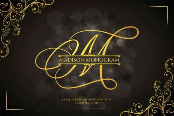 Madison Monogram: A Font for Elegant Handmade Creations