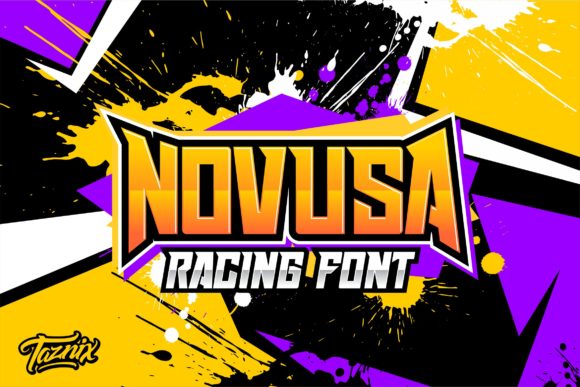 Novusa: The Bold Display Font for Standout Branding