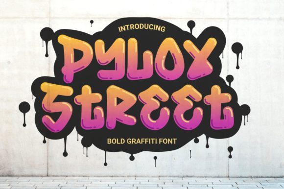 Pylox Street: A Modern Display Font for Editorial Design