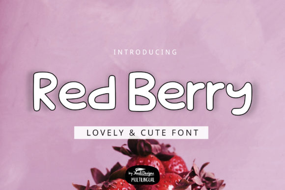 Red Berry: A Quirky Display Font for Charming Branding