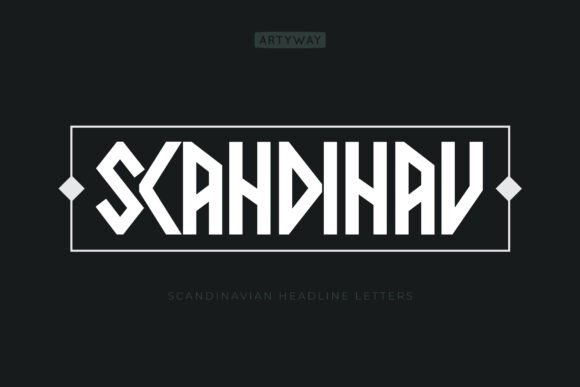 Scandinav: A Modern Display Font for Unique Web Design