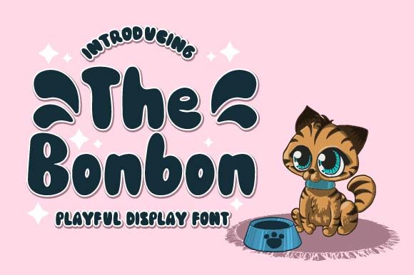 The Bonbon: A Playful Display Font for Editorial Design