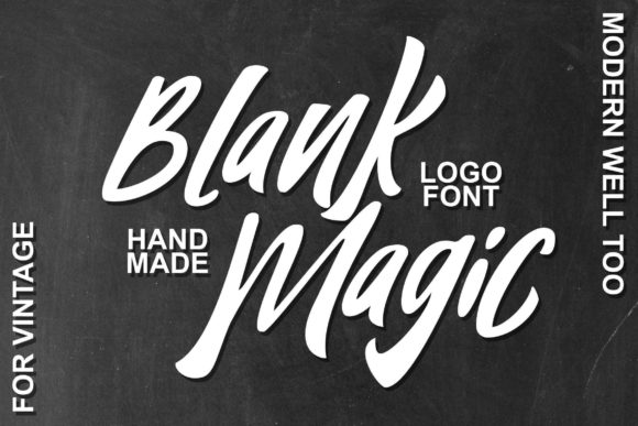 Transform Your Brand with Blank Magic Font