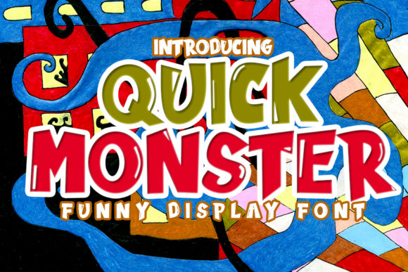 Transform Your Brand with Quick Monster: A Playful Display Font