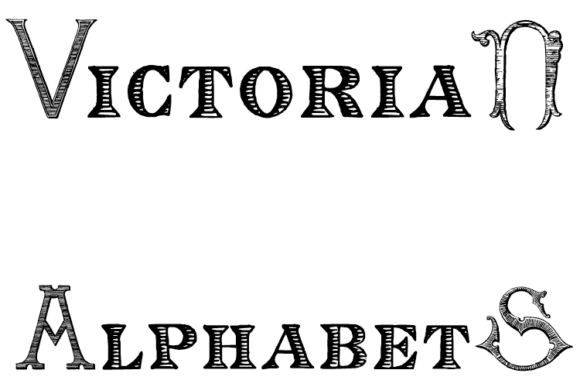 Victorian Alphabets: A Bold and Imposing Display Font