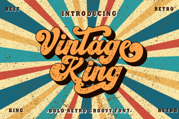 Vintage King: A Premium Font with Character
