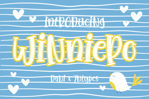 Winniepo: A Quirky Display Font for Creative Web Design